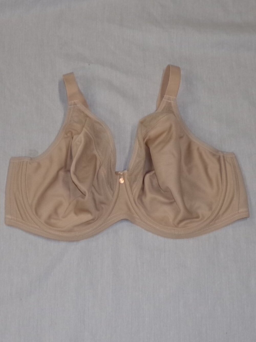 Elomi Bra Womens 38DDD Sahara Smooth Underwire 4301 Aerocool Nude Lingerie